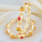 Shankha Bengali Bangles (Antique Gold) BAN001496